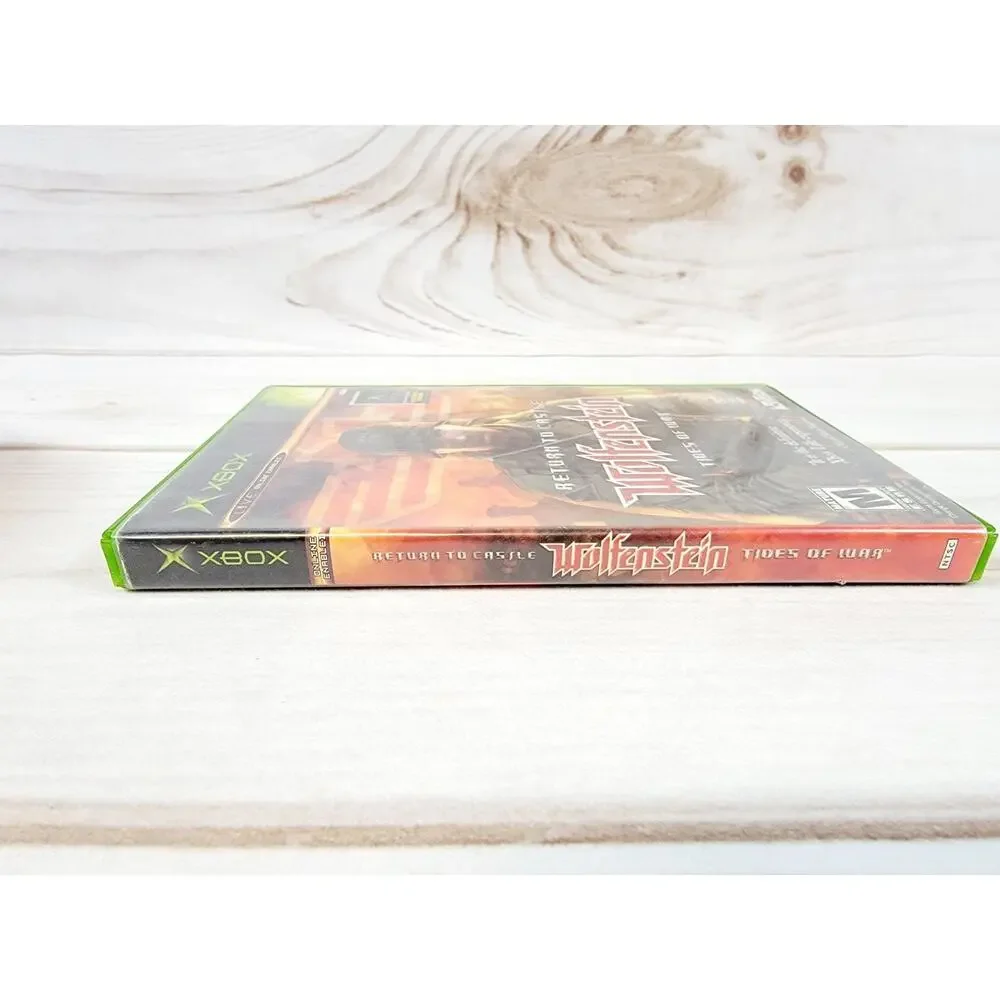 Return to Castle Wolfenstein: Tides of War (Xbox 2003) CIB Complete Tested